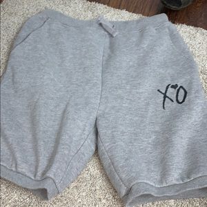 the weekend xo grey shorts